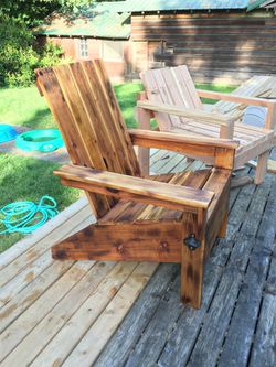 Cedar chair