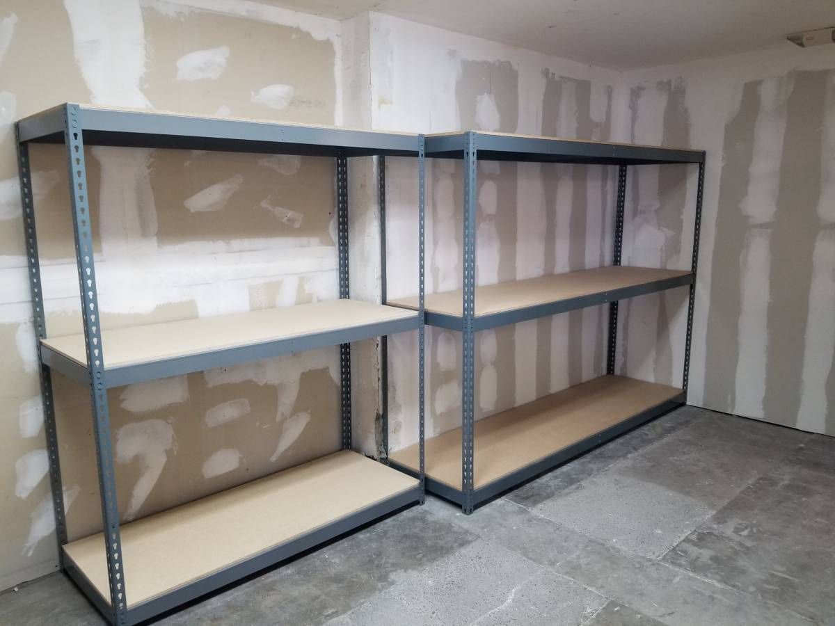 3 Tier Level Storage Rack Boltless Steel Shelving 72 in W x 24 in D Shelves Similar To Uline Delivery Available