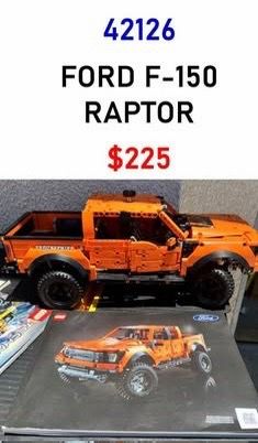 LEGO 42126 FORD F-150 RAPTOR