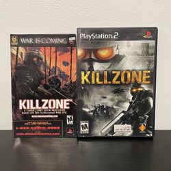 Killzone PS2 Sony PlayStation 2 CIB Video Game 2004