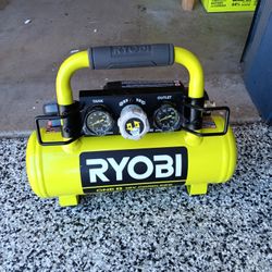 AIR COMPRESSOR RYOBI 18V TOOL ONLY 