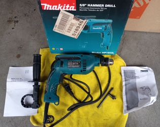 Professional Grade Makita 5/8" Hammer Drill Corded