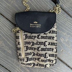 Juicy Couture Cellie Mini Crossbody Cellphone Pouch Bag