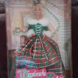 VINTAGE 1994 special edition NIB Barbie Winter's Eve Christmas holiday doll PRICE IS FIRM 