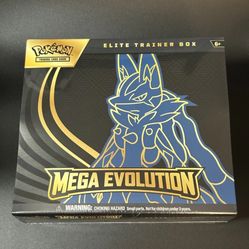 Pokemon TCG Mega Evolution Mega Lucario Elite Trainer Box ETB