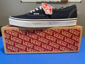 Brand New Navy Blue Vans In Size 12