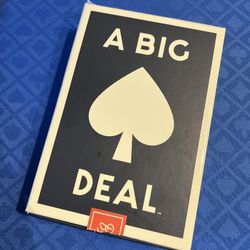 A Big Deal Giant Playing Cards