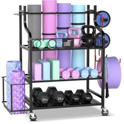 Brand new gym / weights / yoga mat storage rack from my thing logic