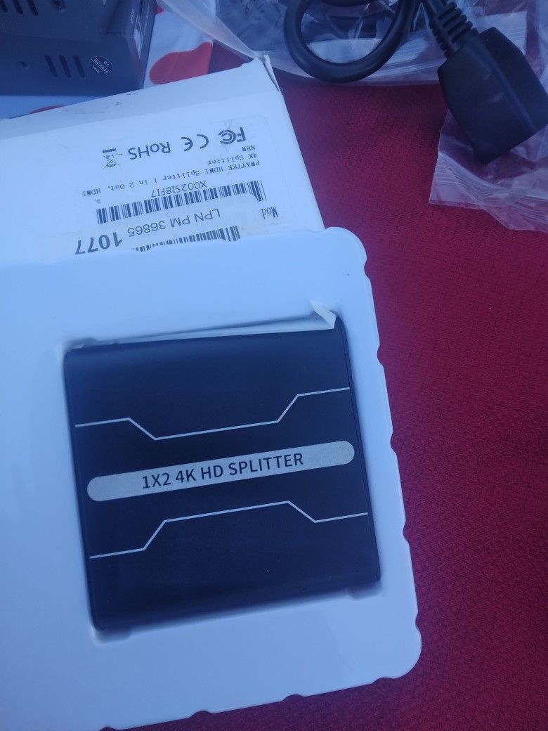 Hdmi Splitter 2 In 1 With Audio Output 4K Hd