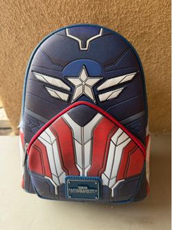 Loungefly Disney Marvel Captain America Mini-Backpack NWT