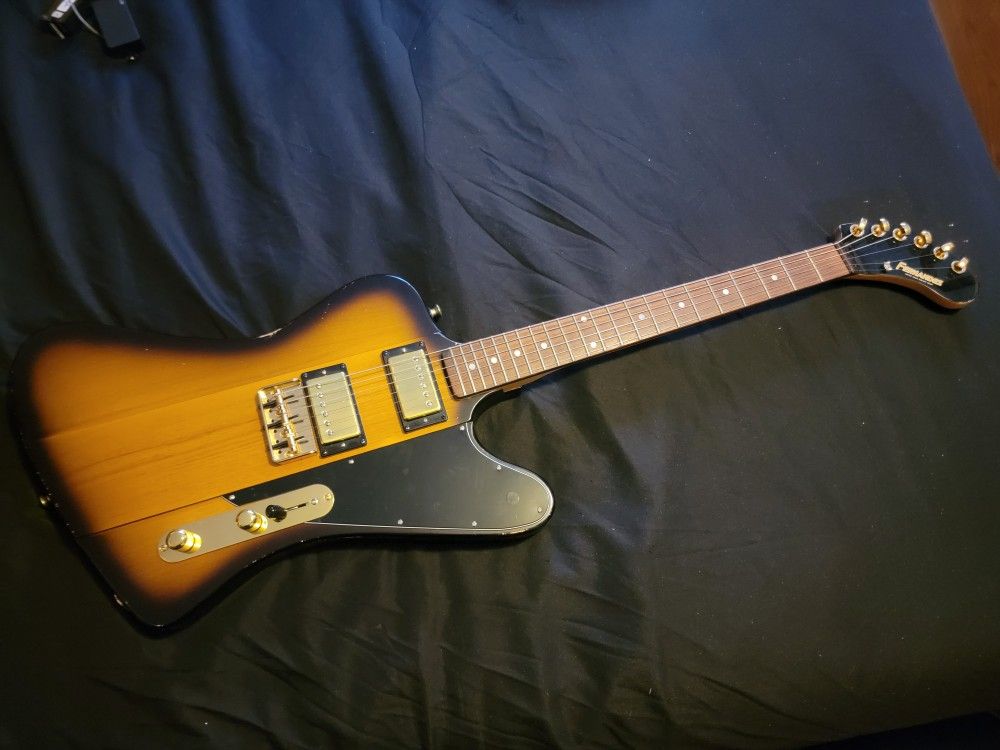 Custom Firecaster/Telebird Guitar
