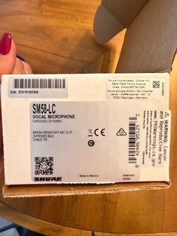 Handheld Microphone SHURE SM58