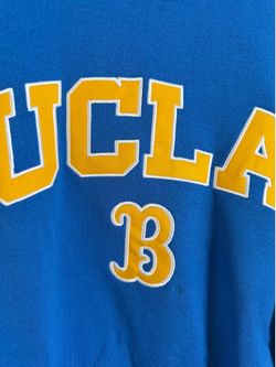 UCLA, embroidered Bruin sweatshirt in a size extra extra large by Colosseum, retails for $60