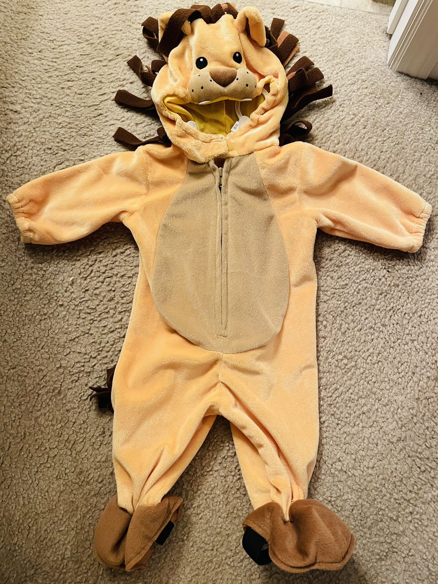 Koala Kids Lion Fleece Overall 6m