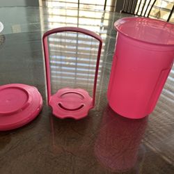 Tupperware Mini Round 2 Cup Pick-a-Deli Container 