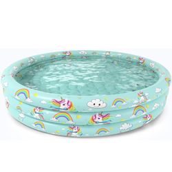 Inflatable Unicorn Kiddie Pool 