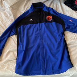 Authentic New York Knicks Warmup Jacket