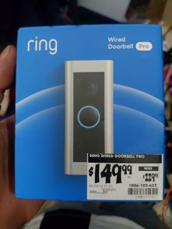 Ring Wired Doorbell Pro
