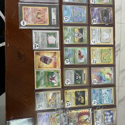 Pokémon Cards Vintage Modern Buy sell Trade Holo Rare Slabs 