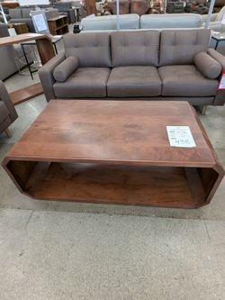 Duncan Walnut Coffee Table*