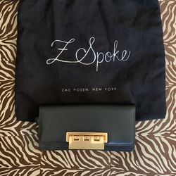 New A Spoke Zac Posen Wallet Black