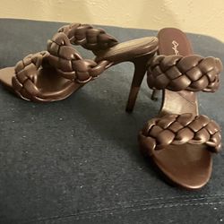 Women Brown Heel 