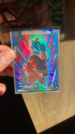 SSB Kaio-Ken Vegito, Strongest Union BT25-122 SR Gold Dragon Ball Super CCG Card