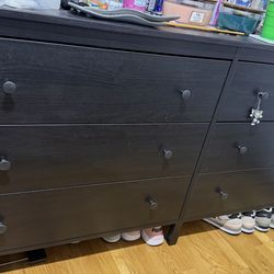 For sale  dresser 100.00    t.v stand  100.00.  Nightstands 100. For both.