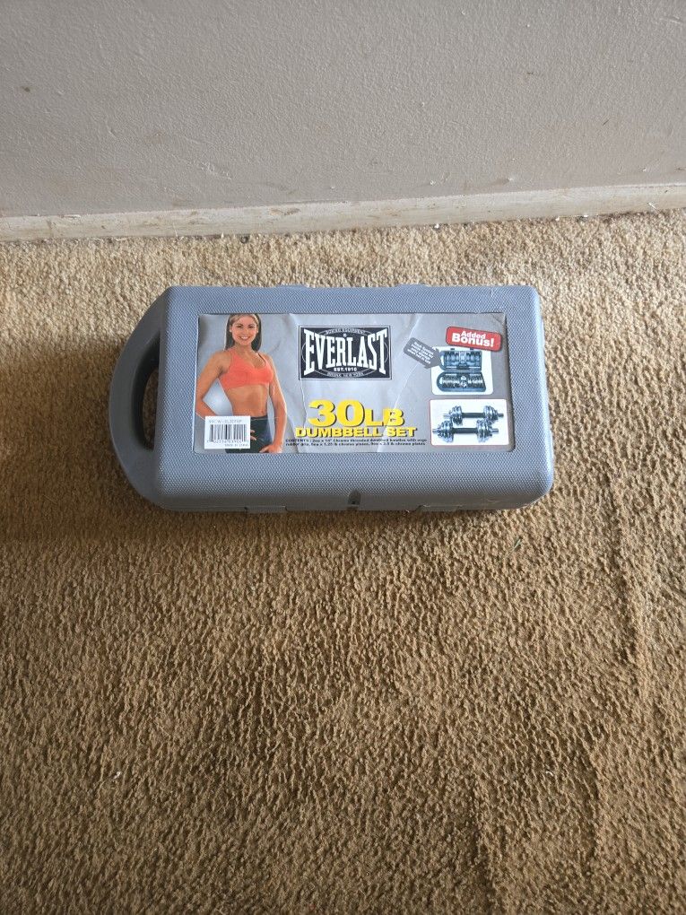 30 Pound Dumbbell Set