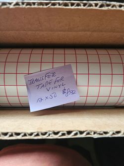 Clear transfer tape