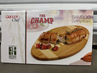 Football Bamboo Cutting Board