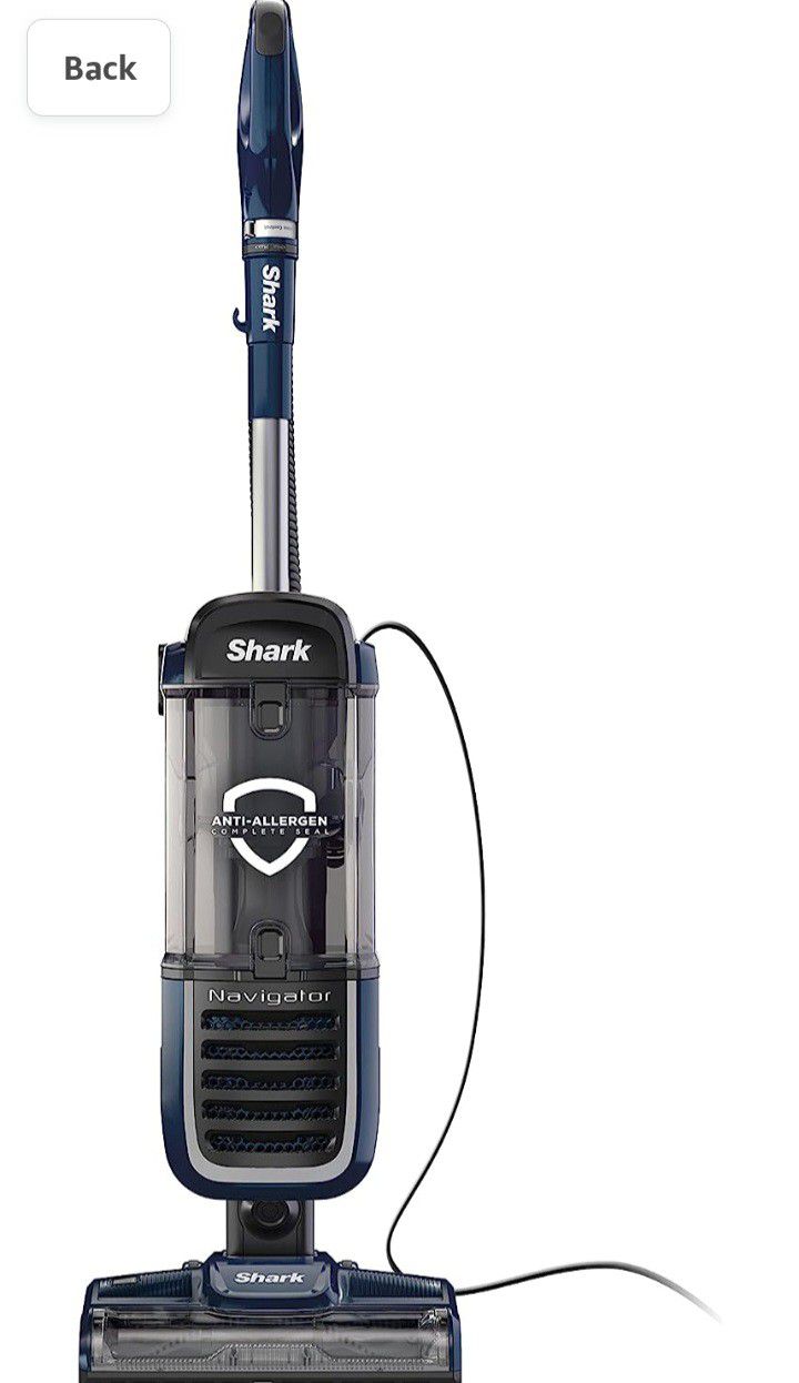 Shark NV151 Navigator Pro Complete Upright Vacuum with HEPA Filtration, Swivel Steering, Power Brush, Crevice Upholstery Tool, for Pet Hair