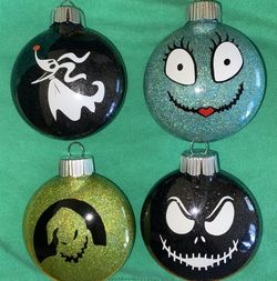 Glitter Ornaments 