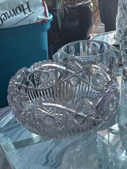 3  Crystal Glass Pieces