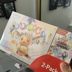 Pokémon Prismatic Evolutions ETB & Booster Bundle Sealed – $300