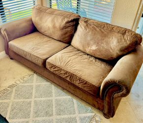 Free brown sofa