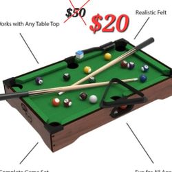 Brand New Tabletop Billiard Game  🎱 