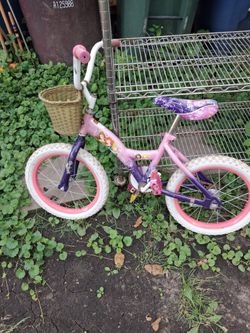 Prinses little girls bicycle ready to ride  size 16