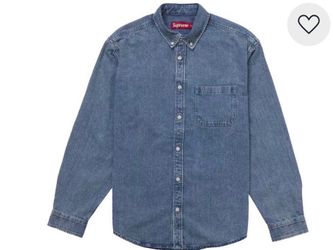 Supreme denim men’s long sleeve