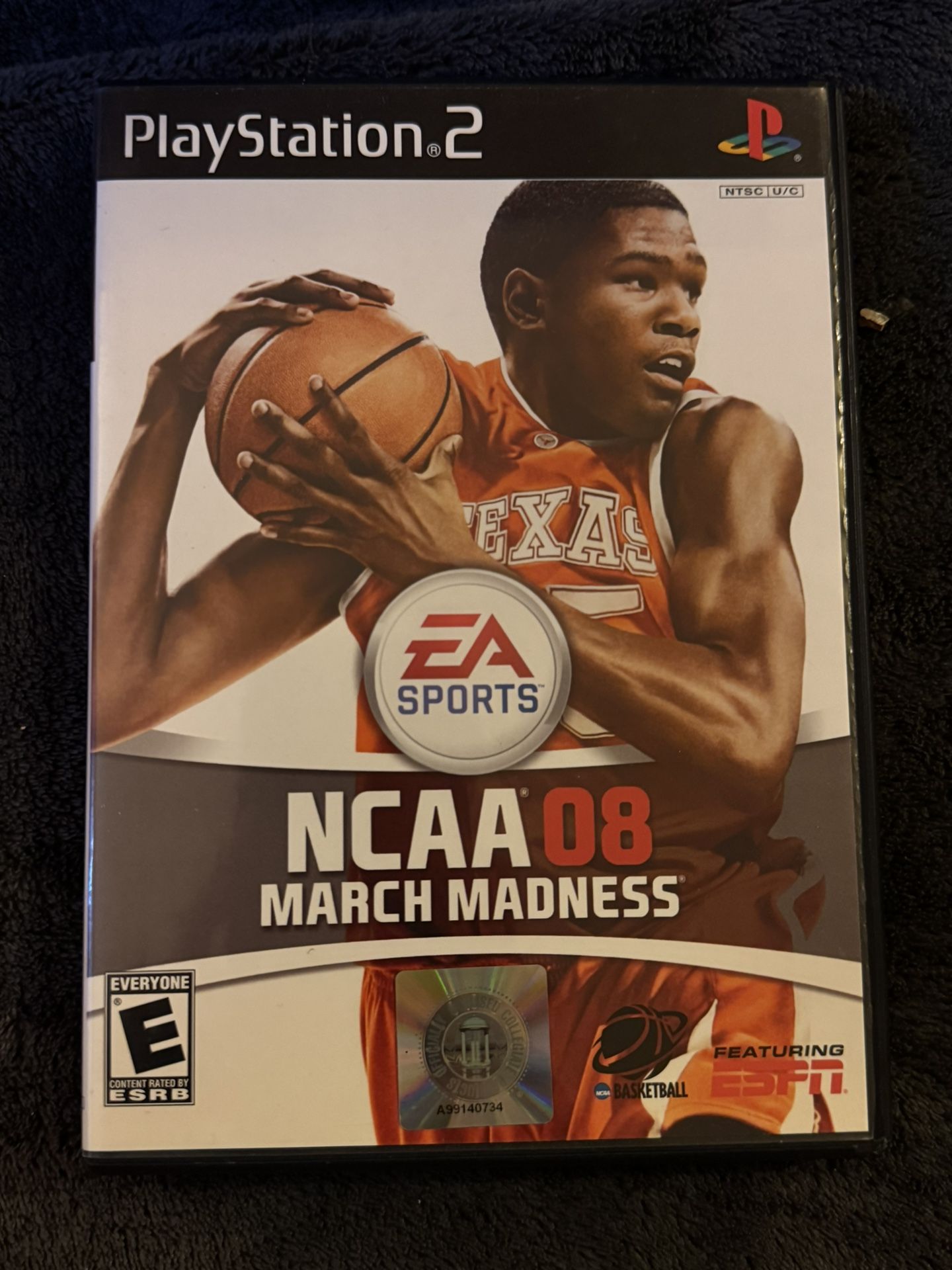 PS2 NCAA 2008 March Madness Game