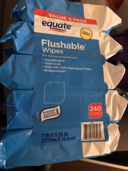 Flushable Wipes