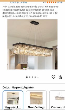 7pm modern crystal chandelier