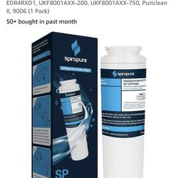 SP-WP400 NSF Certified Refrigerator Water Filter Replacement for UKF8001, UKF8001AXX, Filter 4, EDR4RXD1, UKF8001AXX-200, UKF8001AXX-750,