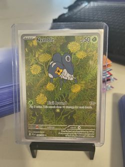 Nymble 096/094 Pokémon Illustration Rare Card
