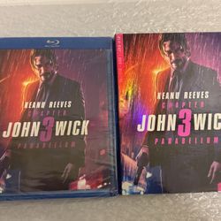 John Wick 3 Parabellum [Keanu Reeves Halle Berry Blu Ray + DVD + Digital Sealed