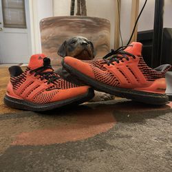 Adidas UltraBoost 5.0 DNA Mens Size 11 Running Shoes Solar Red Black G54961