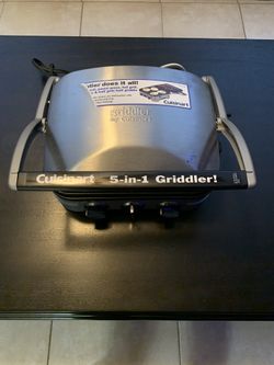 Cuisinart 5-in-1 Griddler in good condition