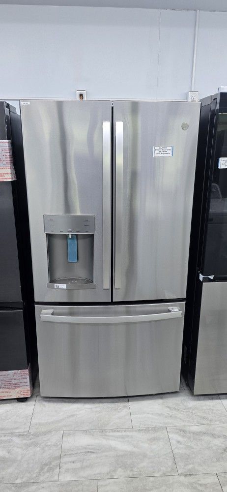 New GE REFRIGERATOR FRENCH DOOR. REFRIGERADOR NUEVO CON GARANTÍA POR ESCRITO 