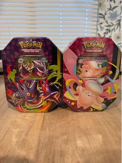 Pokemon Moonlit Tin Pair