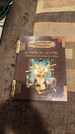 D&D Complete Divine Hardcover Supplement